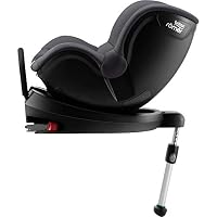 BRITAX RÖMER Kindersitz 0-18 kg DUALFIX 2 R, 360° drehbar für Kinder (Gruppe 0+/1), von Geburt bis 4 Jahre, Storm Grey – Ansicht 5