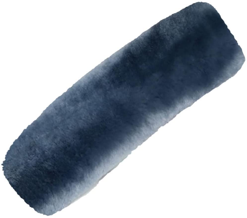 Imbottitura per Cintura di Sicurezza Protezione per Le Spalle, Imbottitura da Viaggio Copri Cintura di Sicurezza per Auto (Grigio Blu)