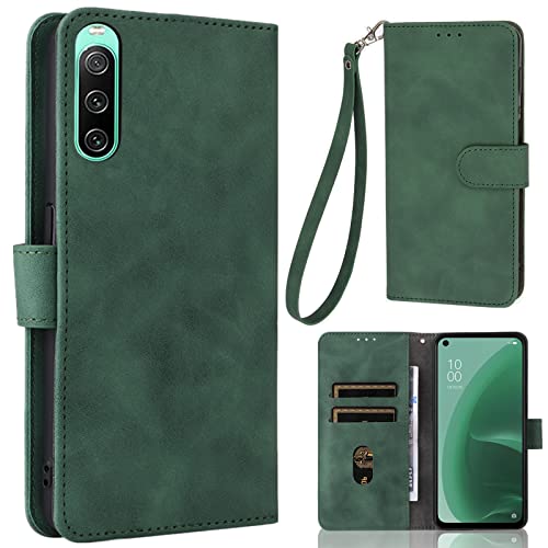 Xperia 10 IV ケース 手帳型  適用 xperia10マーク4ケース xperia10IV SoftBank SOG07 au SO-52C docomo 全対応 ソニー エクスぺリア 10 IV SO52C 手帳型ケース エクスぺリア Xperia10 IV スマホケース Xperia 10 4 ケース xperia10 マーク4 エクスぺリア10 IV 手帳型 ケース  滑り止め 合成レザー スタンド ストラップホール付き ストラップ付き