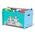 Delta Children Bluey Toy Box with Retractable Fabric Top
