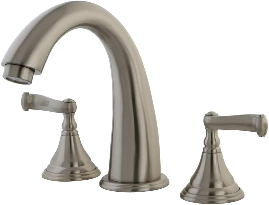 Kingston Brass KS5368FL Royale Roman Tub Filler, Brushed Nickel