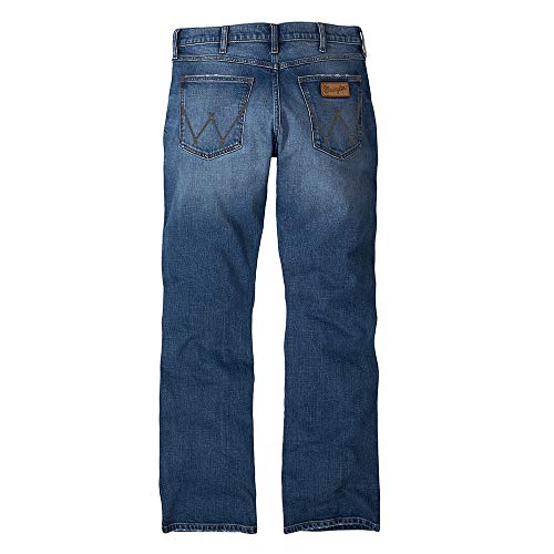 Image of Wrangler Men's Retro Slim Fit Straight Leg Jean