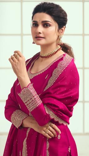 Image of Indian Designer Shalwar Kameez Suits Ready to Wear Pakistani Palazzo Dresses