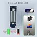 GOSOIT Hydrogen Water Bottle Hydrogen Alkaline Water Generator Ionizer Hydrogne Water Maker Machine Rechargeable and Portable with SPE and PEM Technology (Royal Blue)