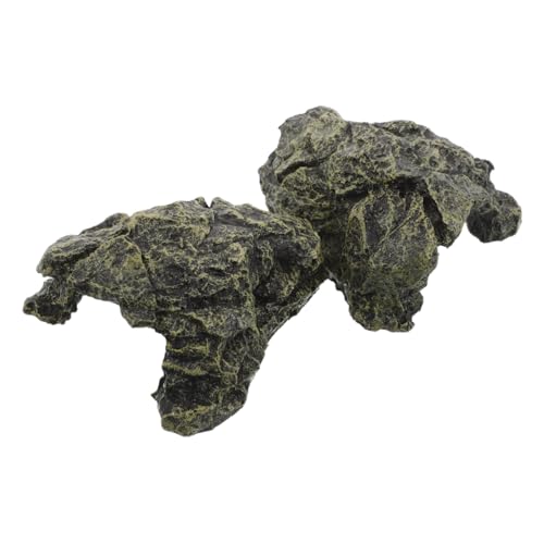 BUGUUYO 樹脂製カメ日光浴プラットフォーム 爬虫類シェルター 爬虫類飼育用隠れ家 水槽用登り台 活動促進 素材