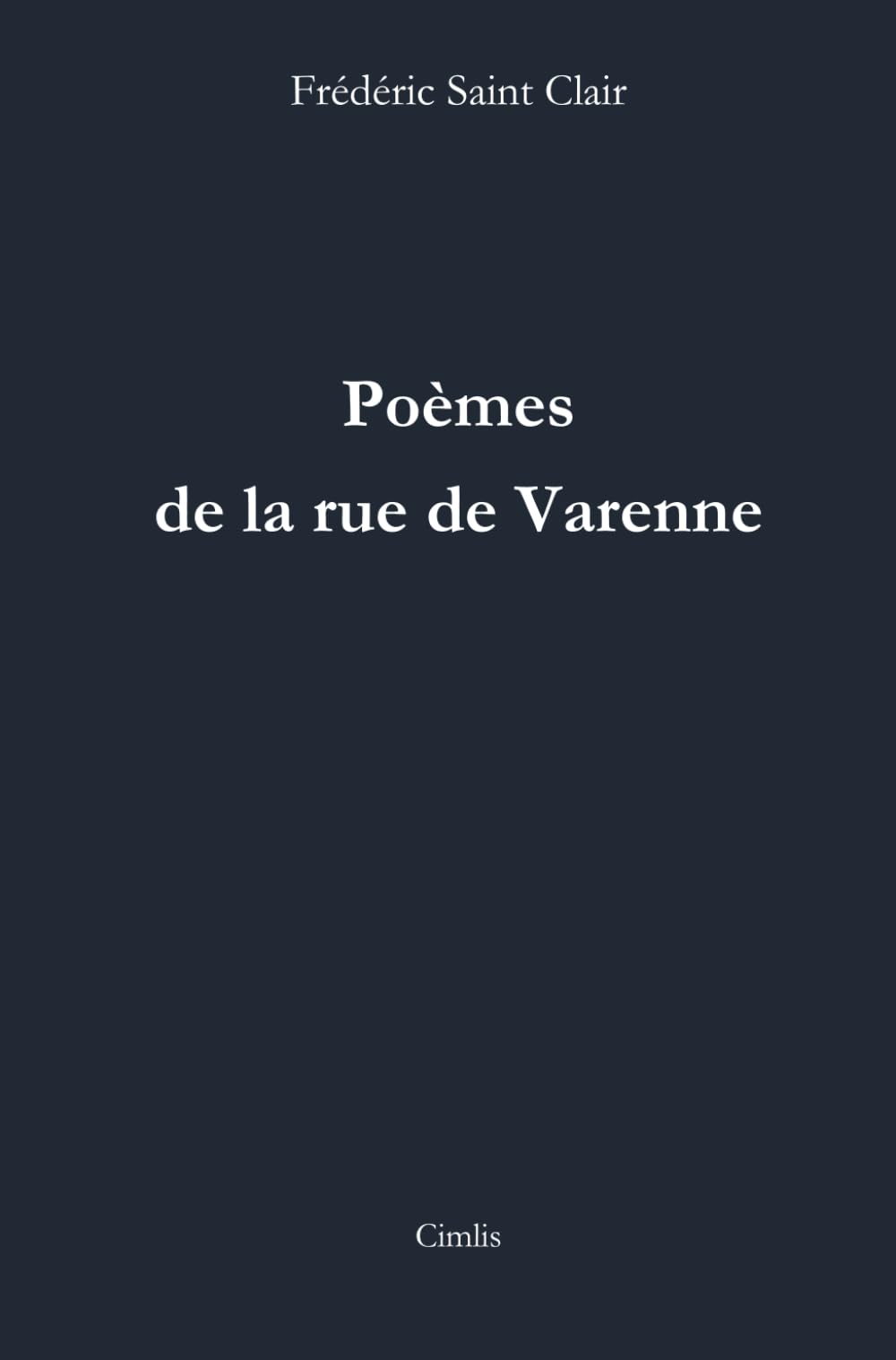 Poèmes de la rue de Varenne