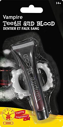 RUBIE'S Tube de Faux Sang et dentier de Vampire