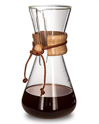 AGOGO Pour Over Kaffeemaschine Set Classic Serie mit Filter 6 Tassen – Bild 6