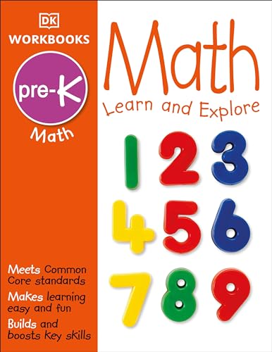 Dk Math Pre-k: Learn and Explore (Dk Workbooks) view 2