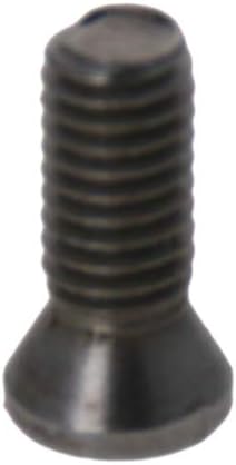 Auniwaig Silver Screws Torx M3.5 x 10mm Alloy Steel Flat Head Socket Head Cap Screws Bolt 12.9 Grade for Replacement 5pcs