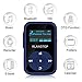 Bluetooth MP3 Player 8GB KLANGTOP Digital Clip Music Player with FM Radio Voice Record Function Special Design for Sport and Music Lovers (Blue)