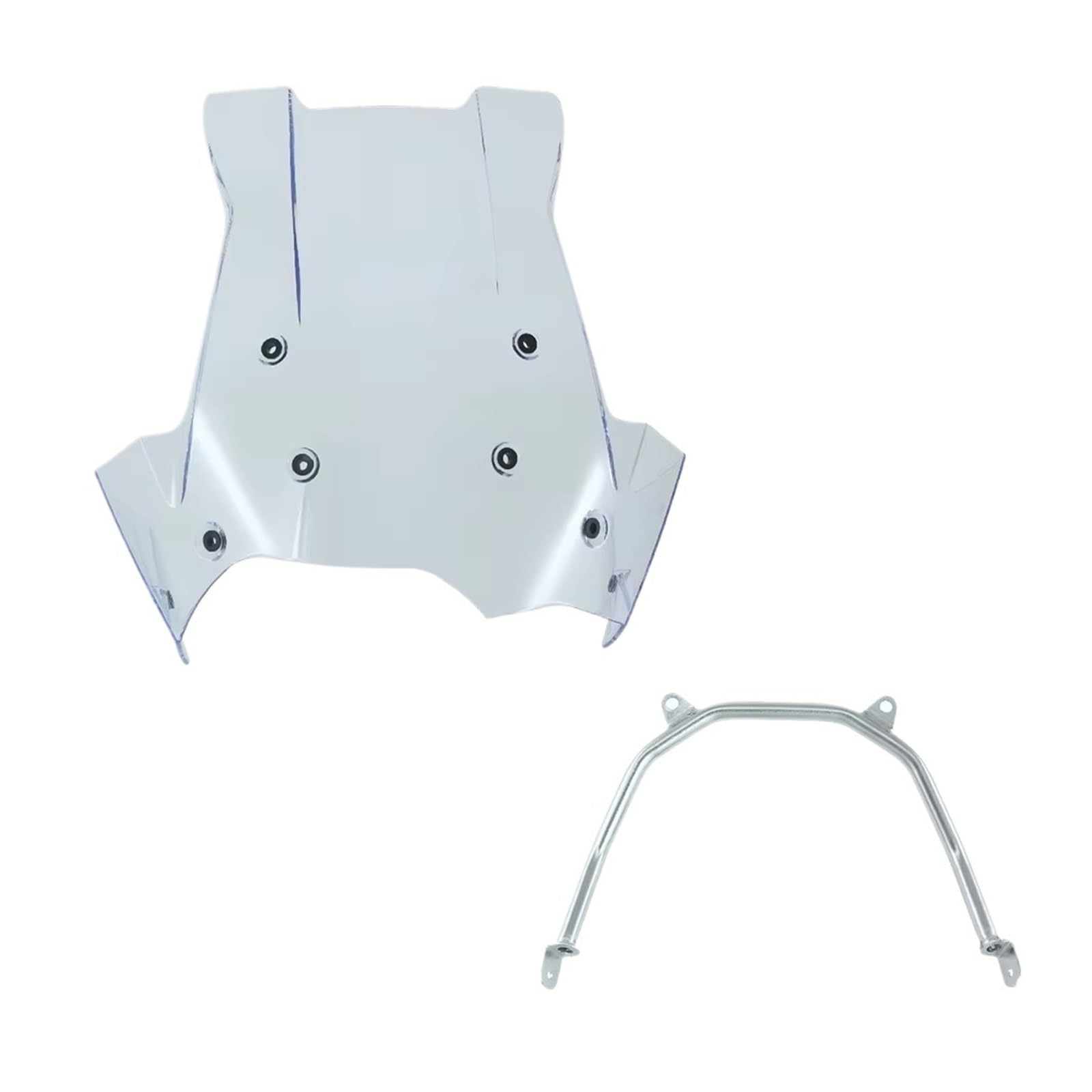Deflector de Viento Moto para BMW F800GS F650GS F 800 650 GS 2008-2016 Deflector De Pantalla Protección contra El Viento con Soporte Montaje Parabrisas Motocicleta