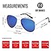 Got Shades Aviator Sunglasses for Men & Women - 100% UV Protection Classic Pilot Aviator for Mens - Sunglasses Pack of 4