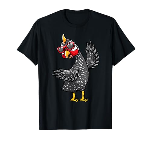 Gallinetas Pájaro Gallinas De Guinea Bailando Camiseta