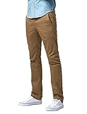 Match Men's Slim Fit Straight Leg Casual Pants (32, 8036 Khaki)