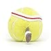 Jellycat Amuseables Tennis Ball Stuffed Toy, 3.5 inches - Tennis Ball Plush for Sports Fans