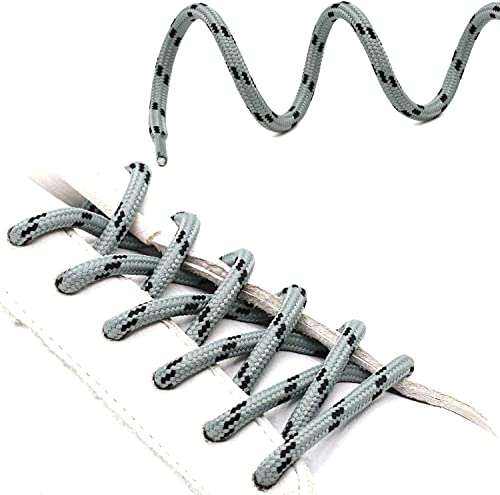 Image of (2 Pair Shoelaces for Hiking Shoes, Outdoor Walking Sneakers, Outdoor Hiking, Climbing, Basketball, Work Boot, Running, Sport Shoes