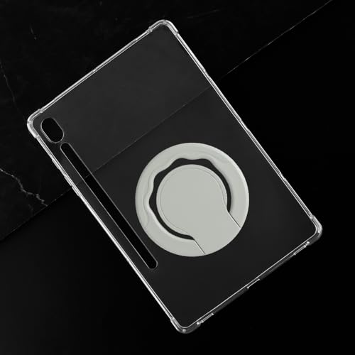 Coque Galaxy Tab S9 11" antichoc transparente avec support rotatif 360 - 3