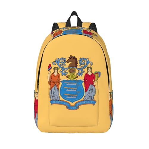 Sac à dos New Jersey femme pour ordinateur portable, idéal voyage et affaires