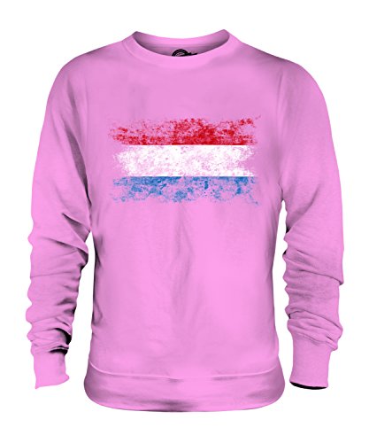 Sweat Luxembourg Candymix en coton style vintage délavé idéal pour vos sorties décontractées