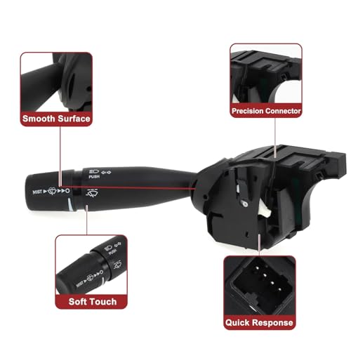 Commande clignotant au volant Dodge Ram 1500 2500 comodo levier - 3