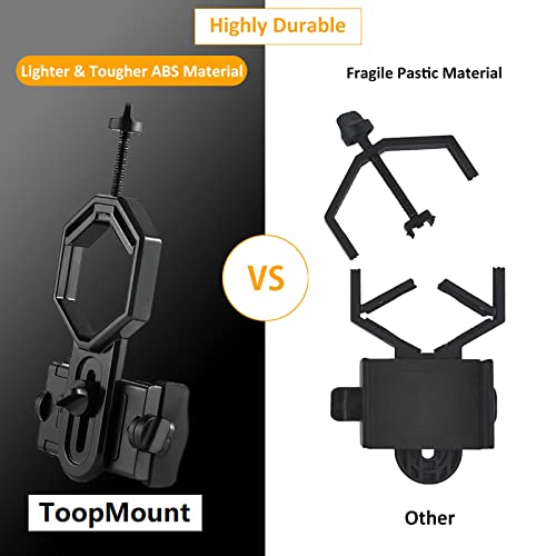 ToopMount Universal Smartphone Adapter Monocular Binocular Adapter Mount - Image 3