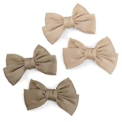 2pcs Beige+2pcs Nude