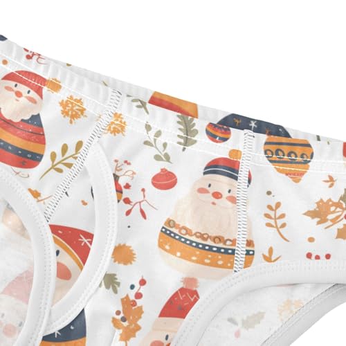KLL Festive Christmas in Cartoon Style Toddler Boy Comfort Training Underwear Breathable Children Undies4