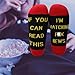 LEVLO News TV Fans Inspired Gift If You Can Read This Cotton Socks Mother's Day Graduation Teacher Christmas Gifts (2 Pairs/Set-Ankle-3)