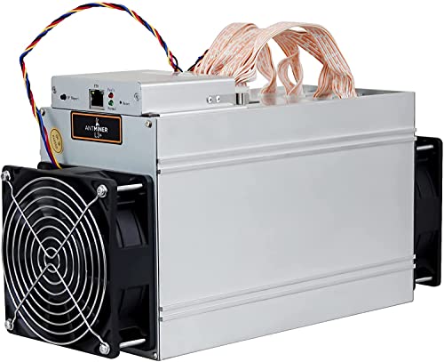 AntMiner L3+ ~504MH/s @ 1.6W/MH ASI…