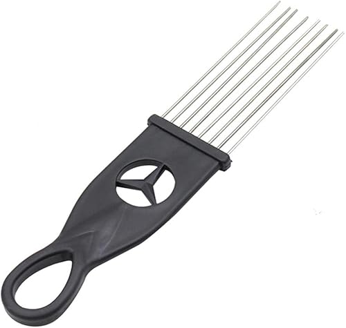 Miniatura 4 de Guiro con raspador, acero inoxidable Metal Guiro Shaker Latin Percusion Instrumento