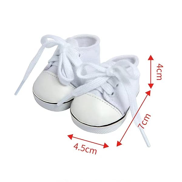 YIJING Doll Accessories,Five Pair 18 Inch America Doll's Shoes,Suitable for 18 inch Doll,Best Gift for Girl by YIJING - Used condition - Image 6