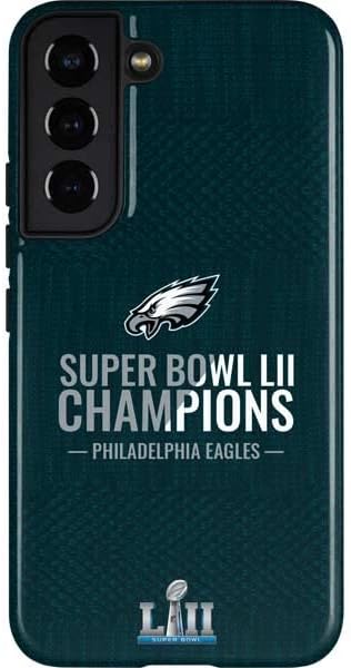 Skinit Pro Phone Case Compatible with Galaxy S22 - Officially Licensed NFL Philadelphia Eagles Super Bowl LII Champions Design