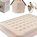 kowaku Inflatable Air Mattress Camping Sleeping Pad Compact Built in Pump with Carry Bag Sleeping Mattress Airbed for Outdoor Travel
