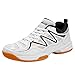 Produktbild Willsky Männer Badminton Schuhe Leichte Laufende Fitness Sneakers Atmungsaktive Anti-Skid-Mode,Schwarz,45 EU