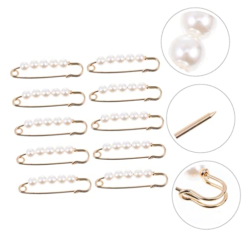 KESYOO Decoração Vintage Alfinete De Segurança Xale Suéter Feminino Xale Pérola Suéter Feminino Jean