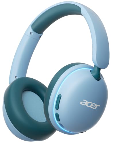 Acer OHR727 Kids Bluetooth Headphones Travel, Over‑Ear Comfort Design - image 1
