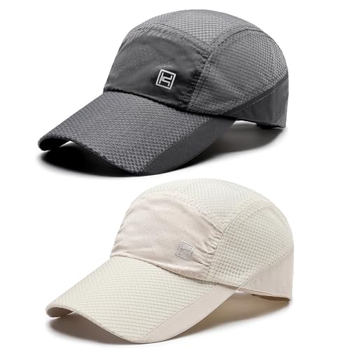 Aypow 2 Packs Gorra De Béisbol De Secado Rápido Deportiva Hombre Mujer, Gorra Running De Protección Solar Malla Ligera Transpirable, Gorras De Verano Plegable Ajustable Sombreros De Verano Unisex Aypow 2 Packs Gorra De Béisbol De Secado Rápido Deportiva Hombre Mujer, Gorra Running De Protección Solar Malla Ligera Transpirable, Gorras De Verano Plegable Ajustable Sombreros De Verano Unisex