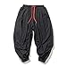 Mens Hip Hop Harem Pants Fashion Solid Color Oversized Tapered Pants Casual Comfy Elastic Drawstring Baggy Trouser