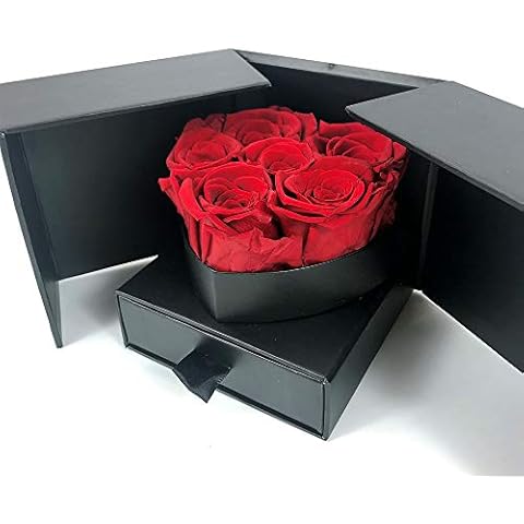 LA VITA VIVA Infinity Rosen Box in Herz Form Cover