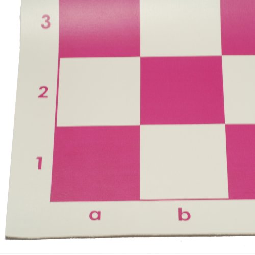We Games Premium Tournament Chess Set With Deluxe Pink Canvas Bag, Super Weighted Staunton Chess Pieces - 4 Inch King #TOP4