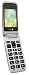 Produktbild Doro 2424 GSM Mobiltelefon im eleganten Klappdesign champagner/silber