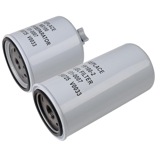 Fuel Filter Pre-Filter and Water Separator Kit for AirDog AirDog II & II-4G Dodge Ram Cummins Chevy Silverado & GMC Sierra Duramax Powerstroke Diesel Replaces WS100 FF100-2
