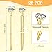 25 Pcs Diamond Pens with Crystal Bridal Shower Gifts Metal Bling Ballpoint Pens with Black Ink Fancy Pen for Women Girls Bridal Shower Wedding Party Birthday Office School
