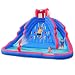Deluxe Inflatable Water Slide Park – Heavy-Duty Nylon Bouncy Station for Outdoor Fun - Climbing Wall, Two Slides & Splash Pool – Easy to Set Up & Inflate with Included Air Pump & Carrying Case