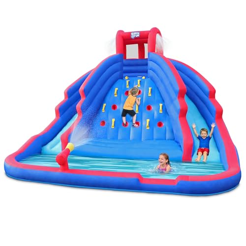 Sunny & Fun Ultra Climber Inflatable Water Slide Park...