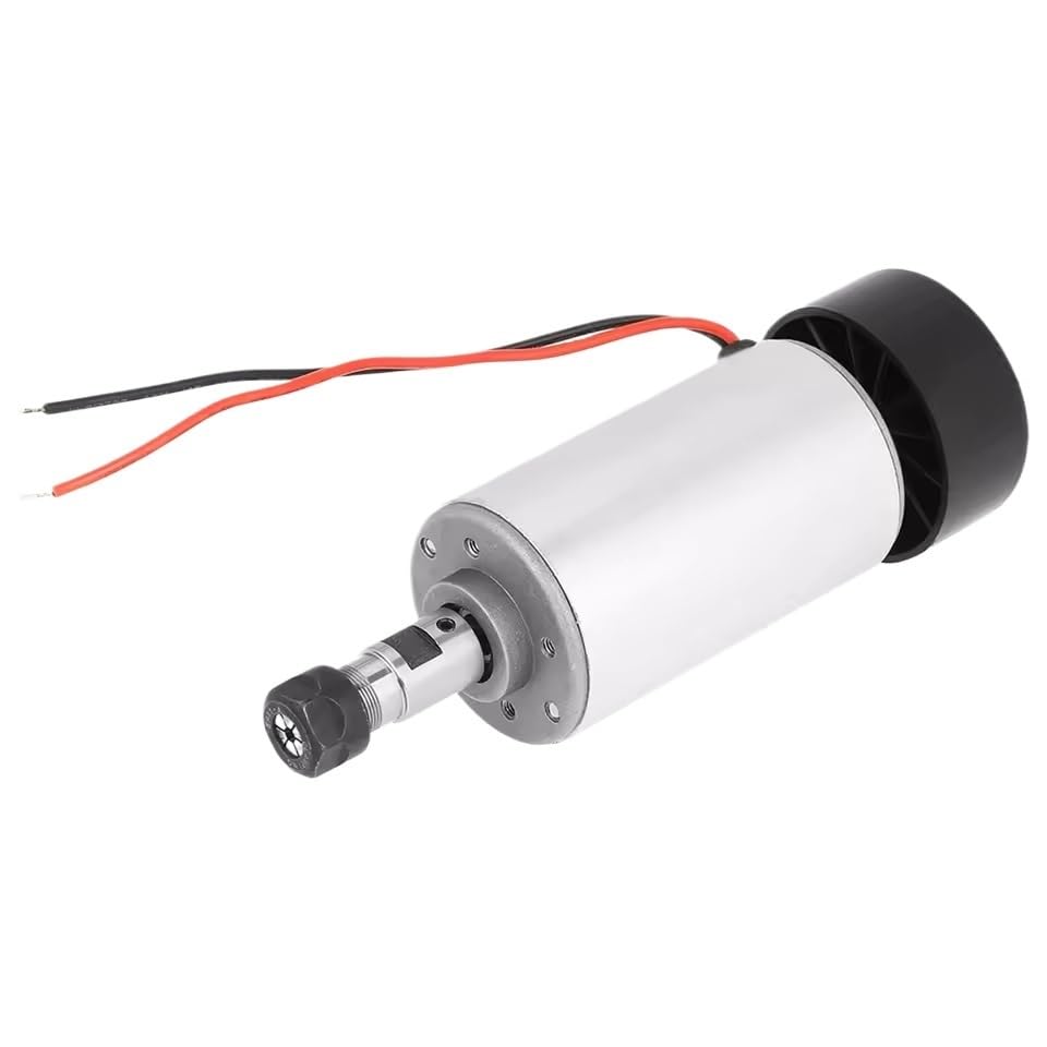 Moteur de fraisage DC12-48V 300W broche 52mm pour routeur CNC