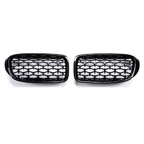 Grille de calandre avant chromée style météore pour pare-chocs Série 3 GT