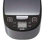 シャープ(SHARP) - シャープ 炊飯器 マイコン方式 5.5合 黒厚釜