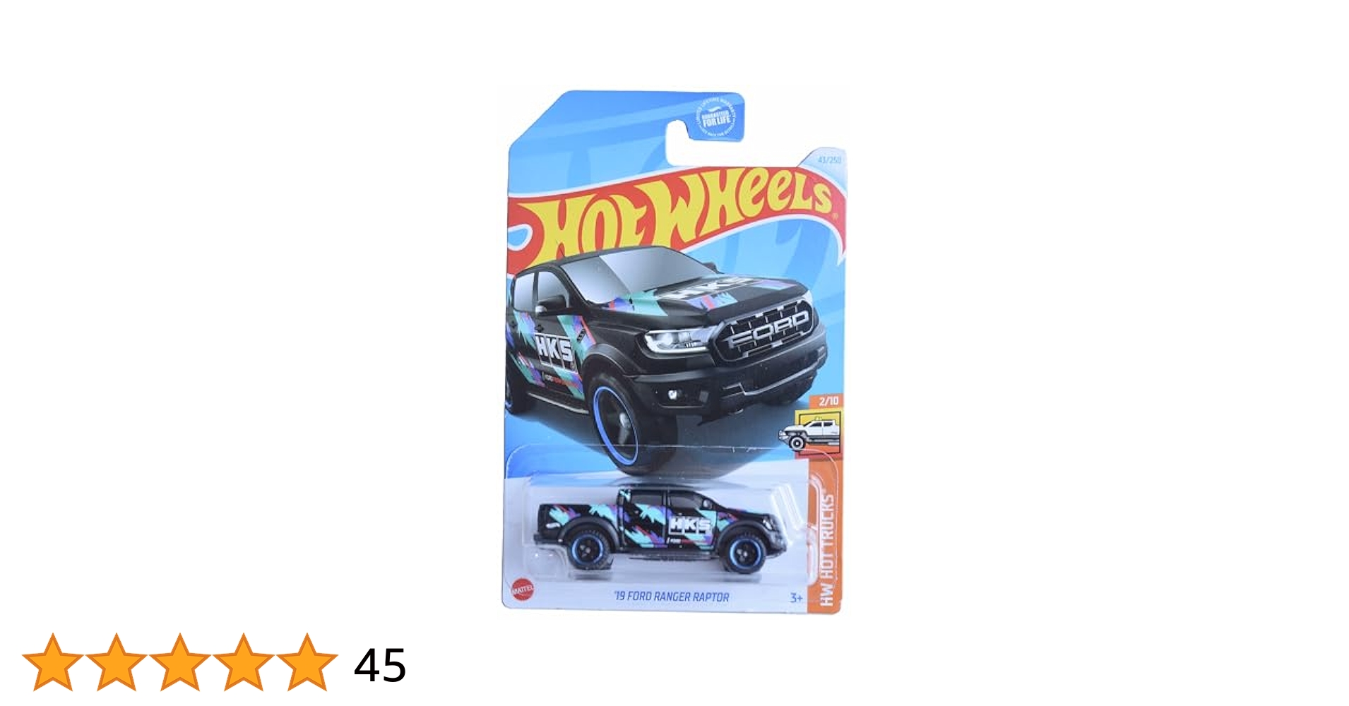 ミニカー Hot wheels id '19 FORD RANGER RAPTOR Amazon.com: Hot Wheels id Ford Ranger Raptor Vehicle : Toys